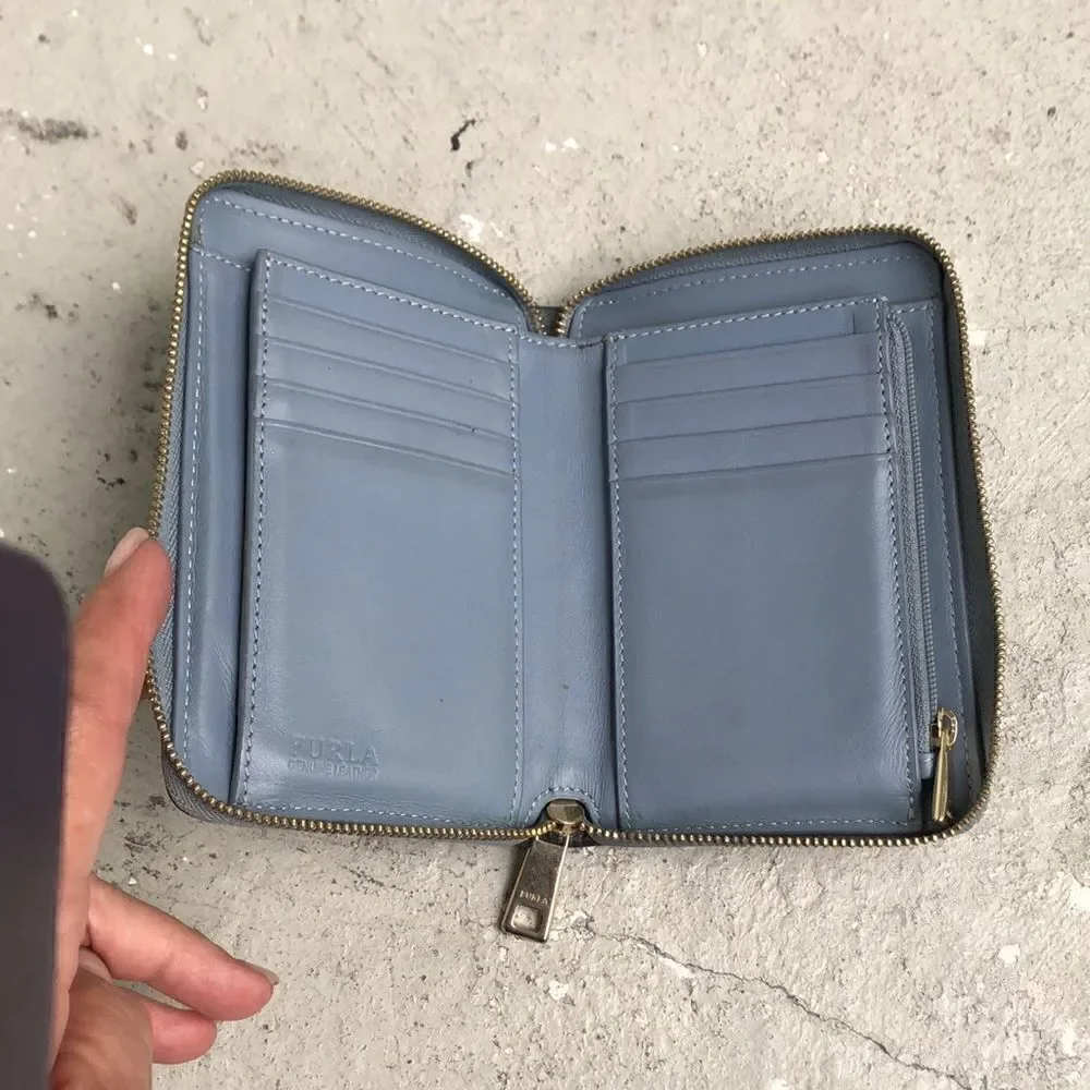 Furla zip wallet
